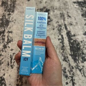 HUDA BEAUTY Silk Balm ICY Cryo Plumping Lip Balm FROST July sale